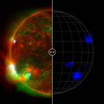 El telescopio NuSTAR revela espectáculos de luz ocultos en el sol