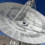 Nueva antena experimental de la NASA para rastrea el láser del espacio profundo