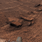 El rover Curiosity descubre un campo con texturas de panal